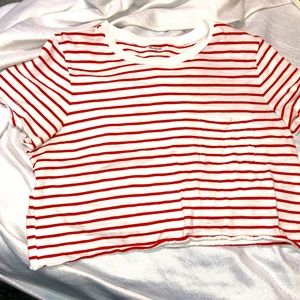 Madewell Crop Shirt